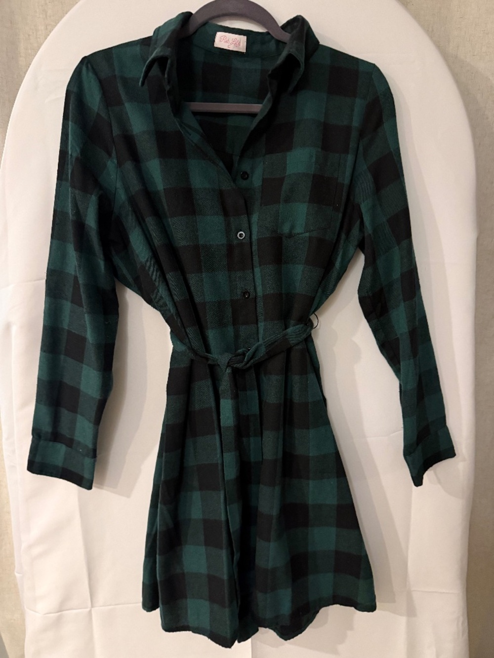 Plaid dress